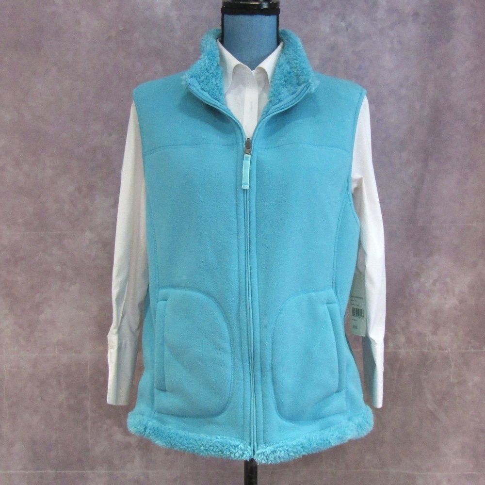 NEW Mountain Lake Reversible Faux Shearling Vest